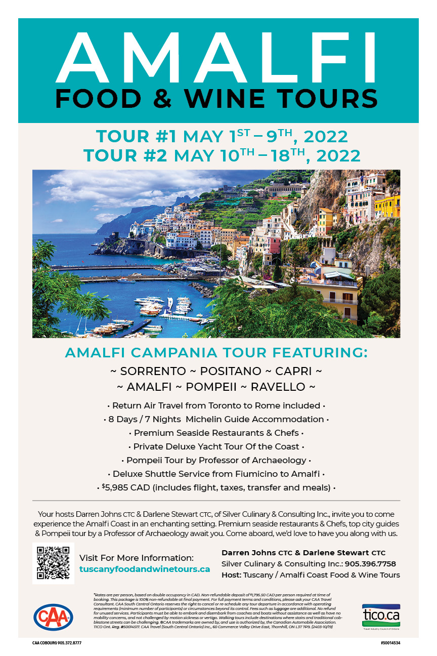 Amalfi Tour poster 2022