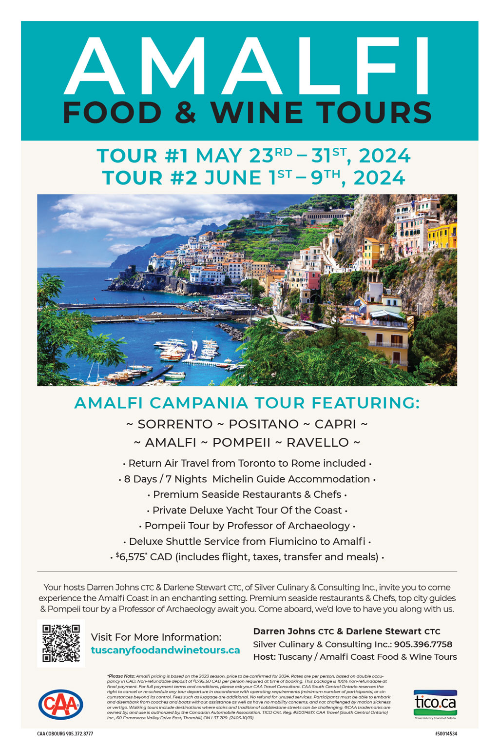 Amalfi Tours 2024